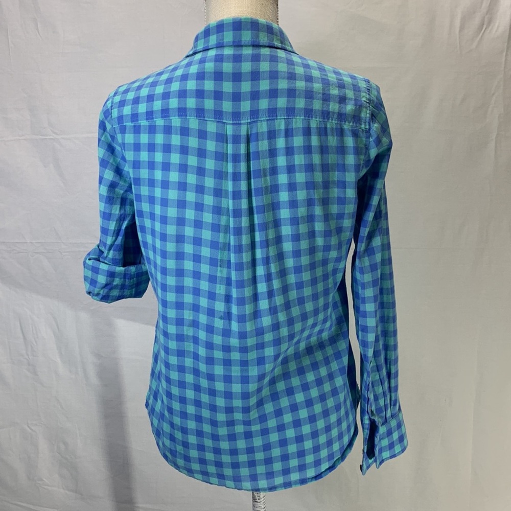 Vineyard Vines Half Button Down Pullover Blue/Gre… - image 5